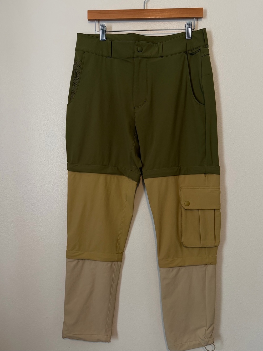 Outdoor Voices RecTrek Zip-Off Men's Size Medium Convertible Hiking Pants